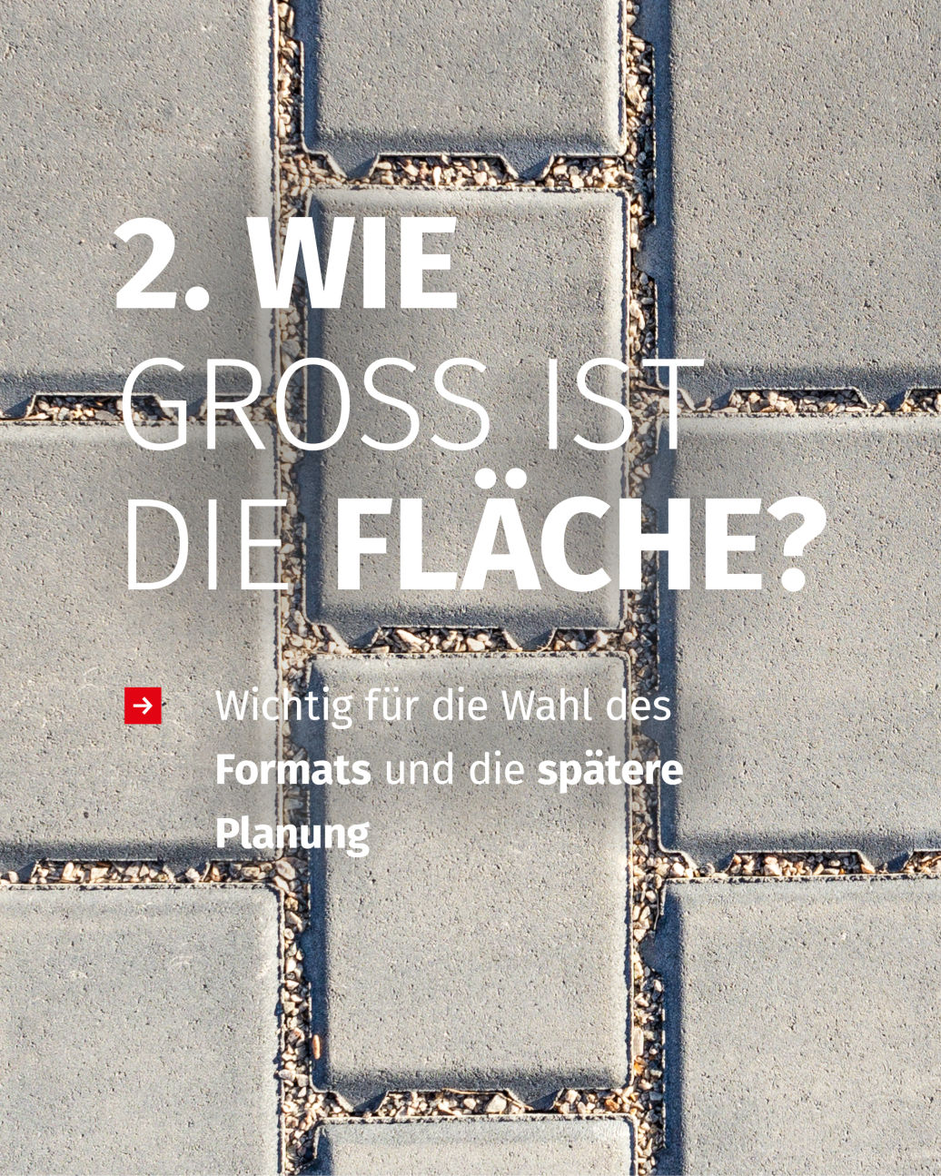 Wie groß ist die Fläche?