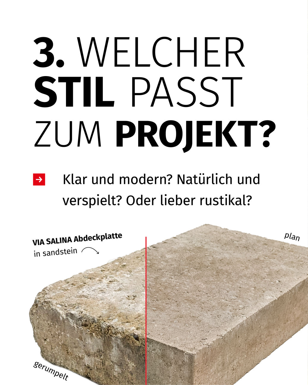Welcher Stil passt zum Projekt?
