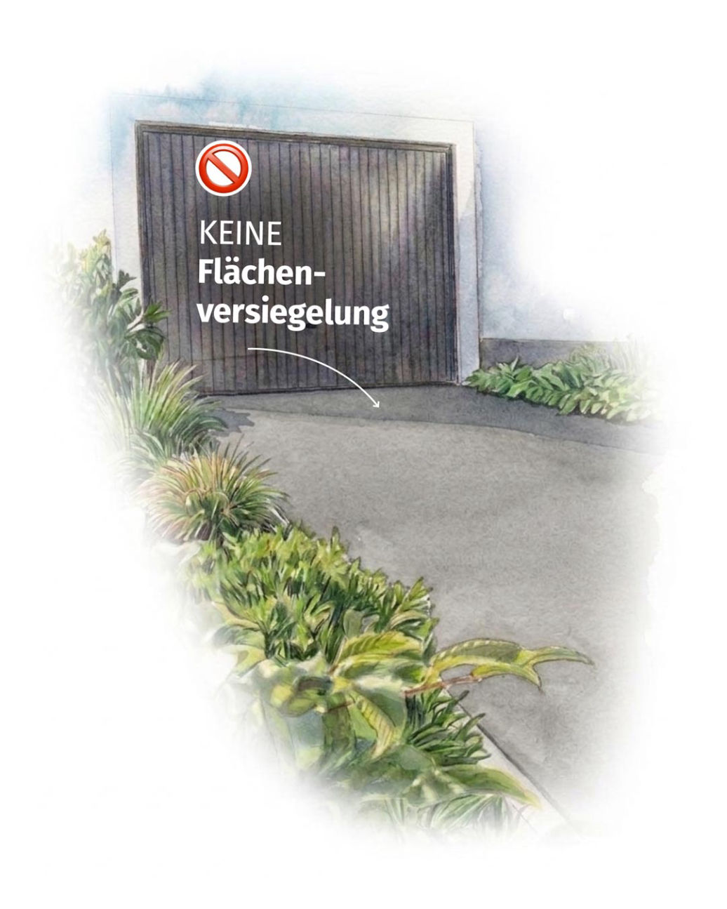 Staunaesse verhindern: Matsch und Pfützen